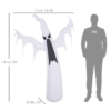 6ft LED Halloween Inflatable Floating Ghost – Outdoor Decoration 6ft LED Halloween Inflatable Floating Ghost – Outdoor Decoration - Image 3
