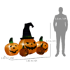 6ft LED Halloween Inflatable Pumpkin Display – Outdoor Decoration - Image 3