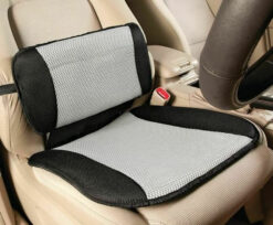 Car Cooling Lumbar Pillow & Seat Cushion Set – Travel Comfort Set