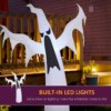 6ft LED Halloween Inflatable Floating Ghost – Outdoor Decoration 6ft LED Halloween Inflatable Floating Ghost – Outdoor Decoration - Image 4