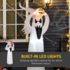 6ft LED Halloween Inflatable Ghost & Pumpkin – Outdoor Decoration 6ft LED Halloween Inflatable Ghost & Pumpkin – Outdoor Decoration - Image 4