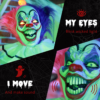 Halloween Clown Animatronic with Light-Up Eyes Halloween Clown Animatronic with Light-Up Eyes - Image 4