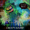 Pumpkin Scarecrow Halloween Animatronic with Red Eyes - Image 4