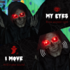 Winged Grim Reaper Animatronic – Light-Up Eyes - Image 4