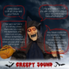 Witch with Broom Halloween Animatronic – Light-Up Eyes - Image 4
