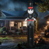 10ft LED Halloween Inflatable Skinny Ghost – Outdoor Decoration - Image 4