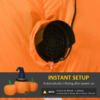6ft LED Halloween Inflatable Pumpkin Display – Outdoor Decoration - Image 4