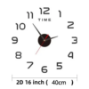 Bedroom Decoration Clock Large 3d Wall Clock Living Room Large Garden Acrylic Mirror Sticker Decoration Art Decor Clocks Digital - Image 6