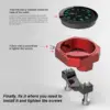 Motorcycle Handle Watch - Durable, Waterproof & Stylish Clock for Bikes - Image 5
