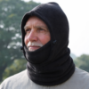 Fleece 6 in 1 Hood Black Fleece 6 in 1 Hood Black - Image 2