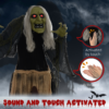 Halloween Witch Animatronic – Sound Activated - Image 6