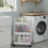 3-Tier Multi-Purpose Rolling Trolley – Mobile Household Storage Cart - Image 3