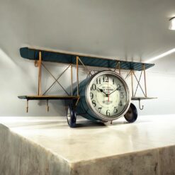 Alternative view of 64 cm Aeroplane Table Clock