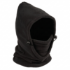 Fleece 6 in 1 Hood Black Fleece 6 in 1 Hood Black - Image 3