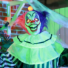 Halloween Clown Animatronic with Light-Up Eyes Halloween Clown Animatronic with Light-Up Eyes - Image 8