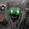 Skeleton Werewolf Halloween Animatronic – Green Eyes - Image 8