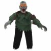 vidaXL Halloween Crawling Zombie Green 112 x 25.5 x 21.5 cm Polyester - Image 4