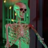 vidaXL Halloween Skeleton 2 pcs White 85 cm Polypropylene vidaXL Halloween Skeleton 2 pcs White 85 cm Polypropylene - Image 3
