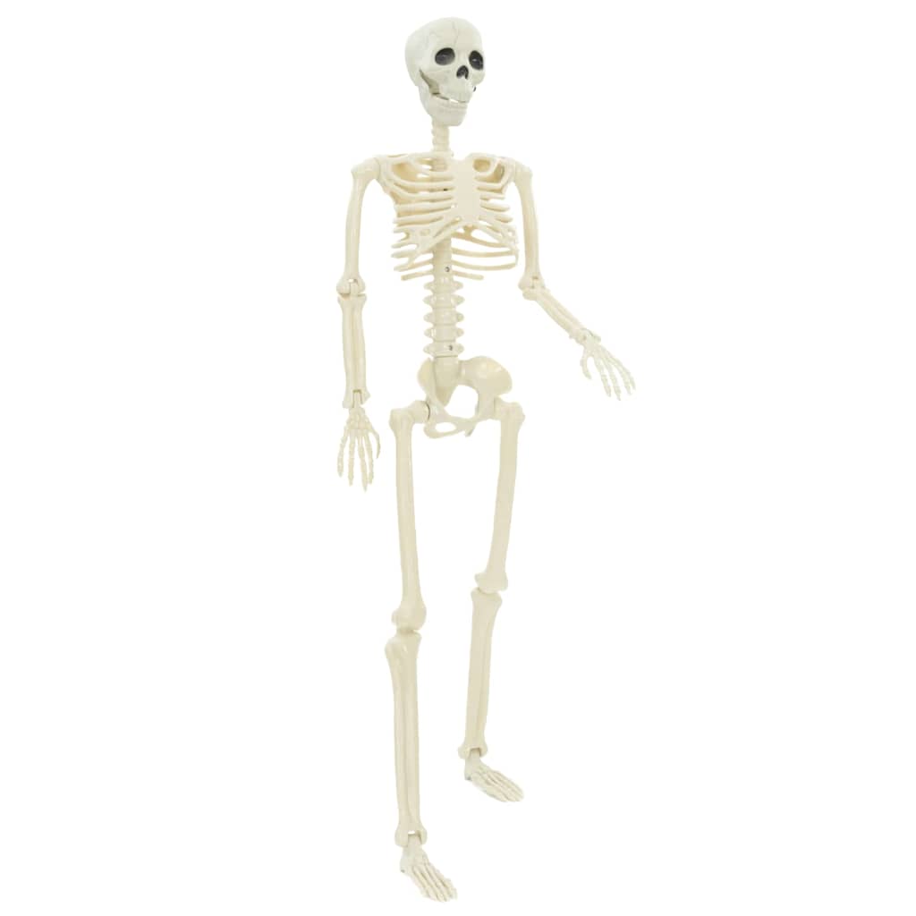 vidaXL Halloween Skeleton 2 pcs White 85 cm Polypropylene vidaXL Halloween Skeleton 2 pcs White 85 cm Polypropylene - Image 4