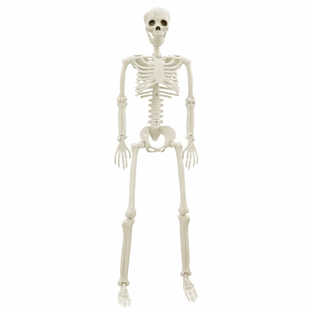 vidaXL Halloween Skeleton 2 pcs White 85 cm Polypropylene vidaXL Halloween Skeleton 2 pcs White 85 cm Polypropylene - Image 5