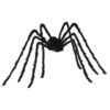 vidaXL Halloween Spider Decoration 3 pcs Black 200 cm Polyester - Image 4