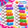 Personalised 3D Printed Name Keyring – Custom Name Gift Personalised 3D Printed Name Keyring – Custom Name Gift - Image 3