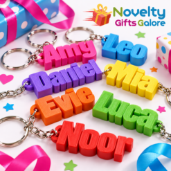 Personalised 3D Printed Name Keyring – Custom Name Gift