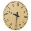 vidaXL Wall Clock with Luminous Scales and Pointers Yellow Ø30 cm vidaXL Wall Clock with Luminous Scales and Pointers Yellow Ø30 cm - Image 3