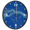 vidaXL Wall Clock with Luminous Scales and Pointers Blue Ø30 cm - Image 3