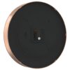 vidaXL Wall Clock Gold and Blue Ø29.5 cm Polystyrene and Glass - Image 5