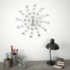 vidaXL Wall Clock with Quartz Movement Modern Design 50 cm - Image 2