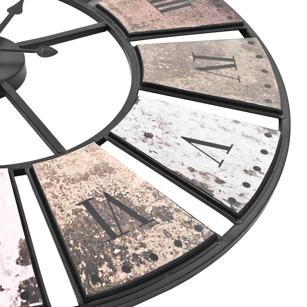 vidaXL Vintage Wall Clock with Quartz Movement 60 cm XXL vidaXL Vintage Wall Clock with Quartz Movement 60 cm XXL - Image 5