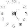 vidaXL 3D Wall Clock Modern Design 100 cm XXL Silver vidaXL 3D Wall Clock Modern Design 100 cm XXL Silver - Image 2