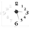 vidaXL 3D Wall Clock Modern Design Black and White 100 cm XXL vidaXL 3D Wall Clock Modern Design Black and White 100 cm XXL - Image 5