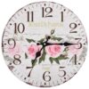 vidaXL Vintage Wall Clock Flower 30 cm - Image 2