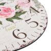 vidaXL Vintage Wall Clock Flower 30 cm - Image 5