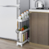 Multi-Purpose Storage Utility Cart – Household Organisation Trolley - Image 2