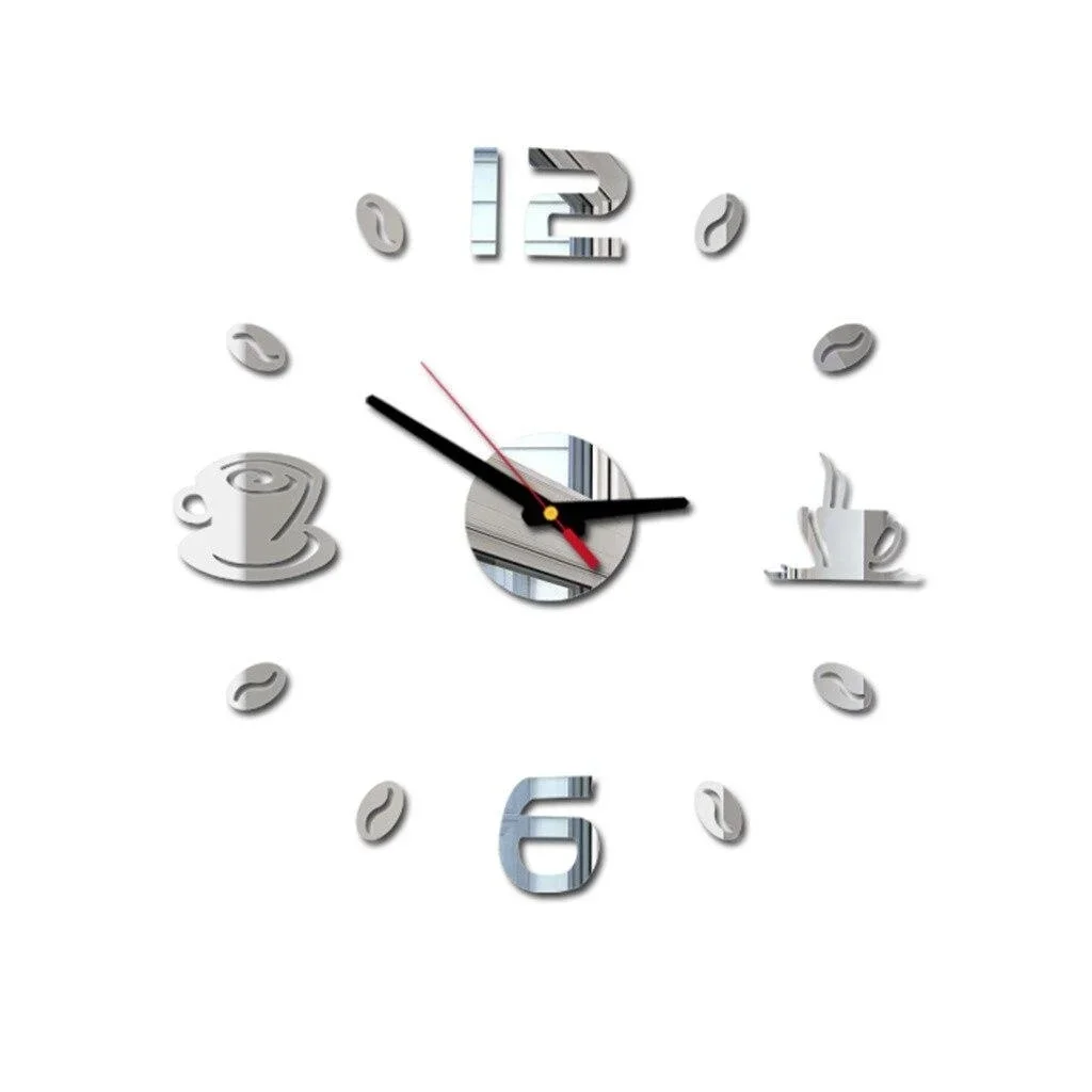 DIY Acrylic Wall Clock with Mirror Effect - Customisable Home Decor DIY Acrylic Wall Clock with Mirror Effect - Customisable Home Decor - Image 4
