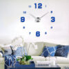 MR-Yacub Modern Wall Clock - Customisable EVA Foam Design, Digitally Operated