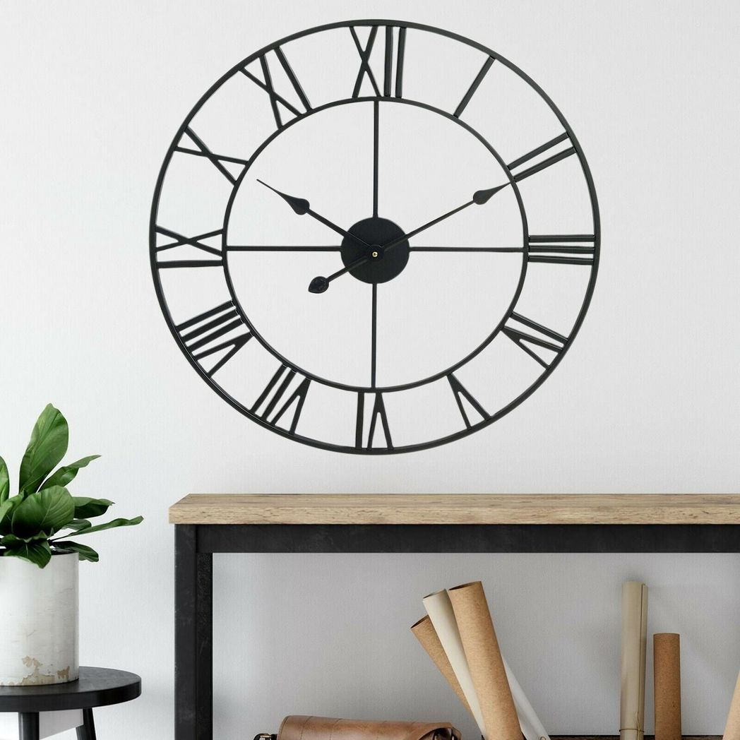 78CM ROMAN METAL CLOCK 78CM ROMAN METAL CLOCK - Image 3