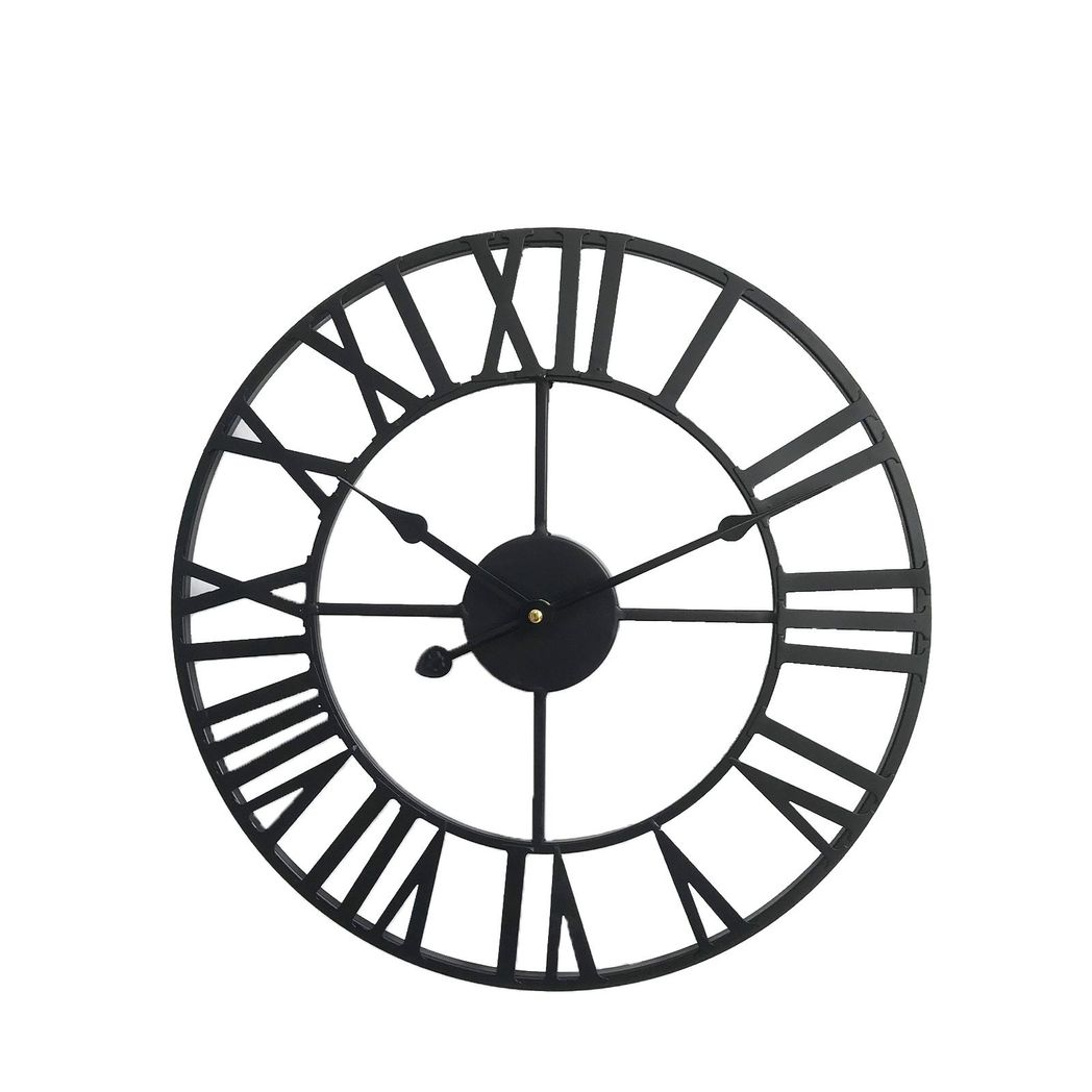 78CM ROMAN METAL CLOCK 78CM ROMAN METAL CLOCK - Image 5
