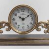 AcaciaHome Durable Table Clock, Art Deco Design, Elegant Home or Office Decor for Living Room, Hallway, Dining Room