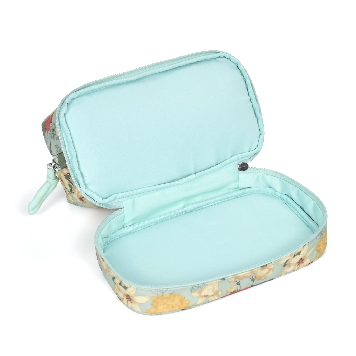 Floral Cosmetic Bag – Makeup & Beauty Storage Pouch Floral Cosmetic Bag – Makeup & Beauty Storage Pouch - Image 3