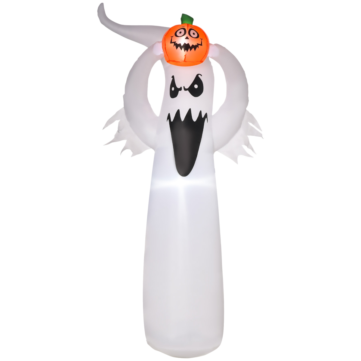 6ft LED Halloween Inflatable Ghost & Pumpkin – Outdoor Decoration 6ft LED Halloween Inflatable Ghost & Pumpkin – Outdoor Decoration