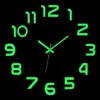 Modern Luminous DIY Wall Clock - Stylish Home Decor & Easy Installation