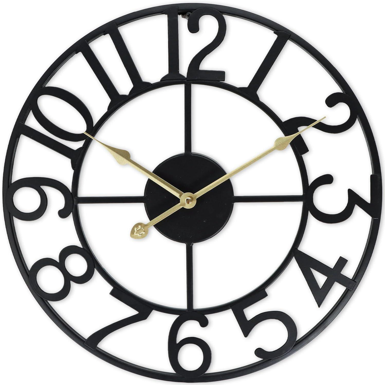 40CM NUMBERS METAL CLOCK 40CM NUMBERS METAL CLOCK