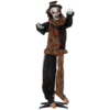 5.6ft Talking Clown Halloween Animatronic with Light-Up Eyes
