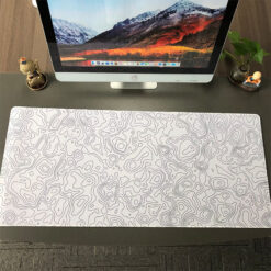 Black and White Large HD Mouse Pad, Art Desk Mat for PC, Keyboard, Office use